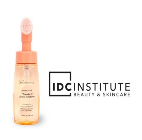 IDC INSTITUTE - MOUSSE  DETERGENTE VISO CON VITAMINA C 