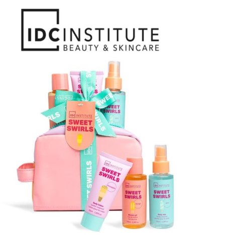 IDC INSTITUTE - CONFEZIONE REGALO DA BAGNO ,Sweet Swirls