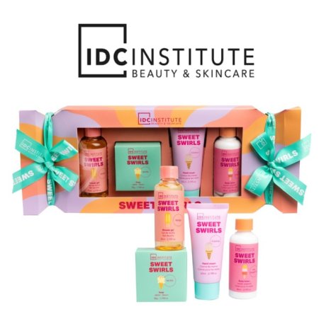IDC INSTITUTE - CONFEZIONE REGALO DA BAGNO , Sweet Swirls 