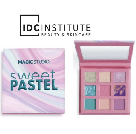 MAGIC STUDIO - PALETTE MAKE-UP OCCHI 9 COLORI , Sweet Pastel 