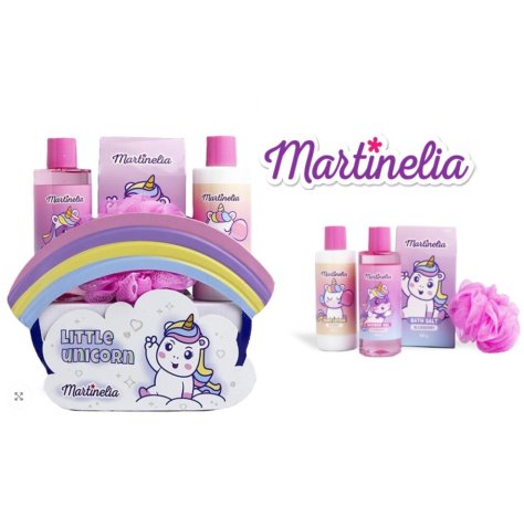 IDC INSTITUTE - MARTINELIA COFANETTO BAGNETTO ARCOBALENO UNICORNO 