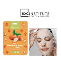AQUARIUS, IDC - MASCHERA VISO IN TESSUTO  IDRATANTE , Argan 
