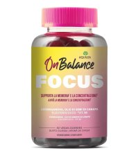 Aquilea On Balance Focus – Integratore per Memoria e Concentrazione, 60 Gummies
