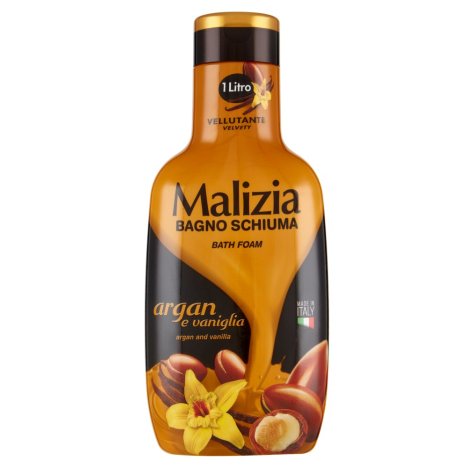 MALIZIA BAGNOSCHIUMA ARGAN E VANIGLIA 1 litro