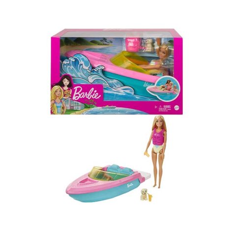 BARBIE IN BARCA CON DOLL 