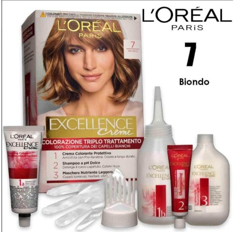 L'OREAL PARIS EXCELLENCE - TINTURA CAPELLI -  7 Biondo 