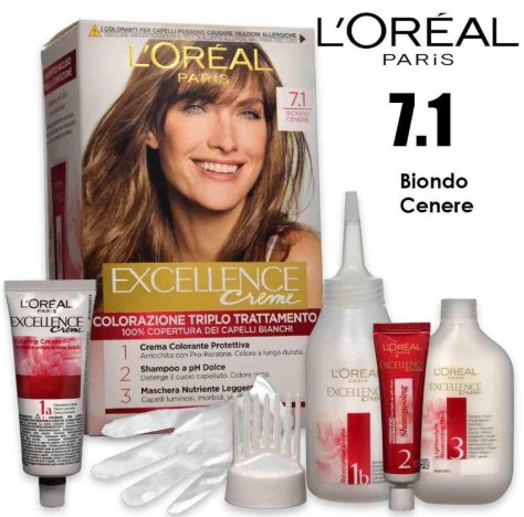 L'OREAL PARIA EXCELLENCE - TINTURA CAPELLI - 7.1 Biondo Cenere 