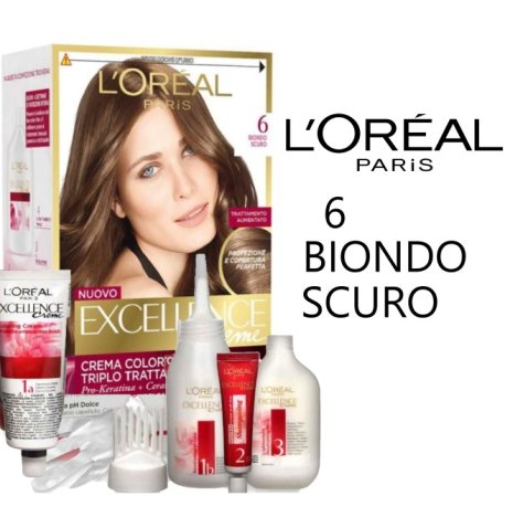 L'OREAL PARIS EXCELLENCE - TINTURA CAPELLI - 6 Biondo Scuro 