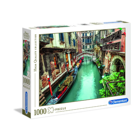 CLEMENTONI Puzzle 1000 Pezzi Italian Collection Venice Can 39458