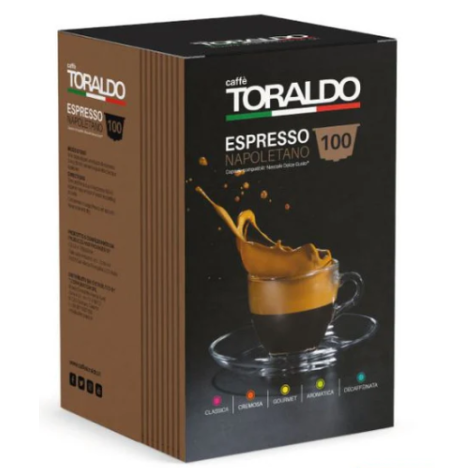 CAFFÈ TORALDO - ESPRESSO NAPOLETANO DOLCE GUSTO 50 CAPSULE