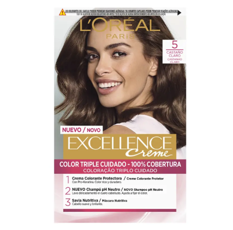 L'OREAL EXCELLENCE CREME N.5 CASTANO CHIARO