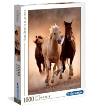 CLEMENTONI Puzzle Running Horses 1000 Pezzi 39168