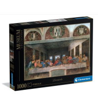 CLEMENTONI Puzzle  Leonardo, "The Last Supper" - 1000 pezzi CENACOLO
