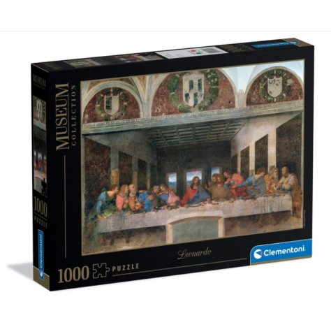 CLEMENTONI Puzzle  Leonardo, "The Last Supper" - 1000 pezzi CENACOLO