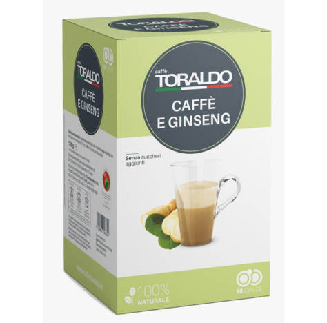 CAFFÈ TORALDO - BOX CIALDE MISCELA GINSENG 