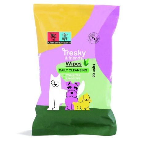 TRESKY & FRIENDS PET CLEANSING WIPE