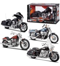 BUARAGO - MOTO HARLEY DAVIDSON 1:12