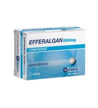 Efferalgan 500mg Paracetamolo Febbre e Dolore, 30 compresse