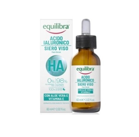 Equilibra Siero Viso Acido Ialuronico con Aloe Vera e Vitamina E Equilibra Siero Viso Acido Ialuronico con Aloe Vera e Vitamina E
