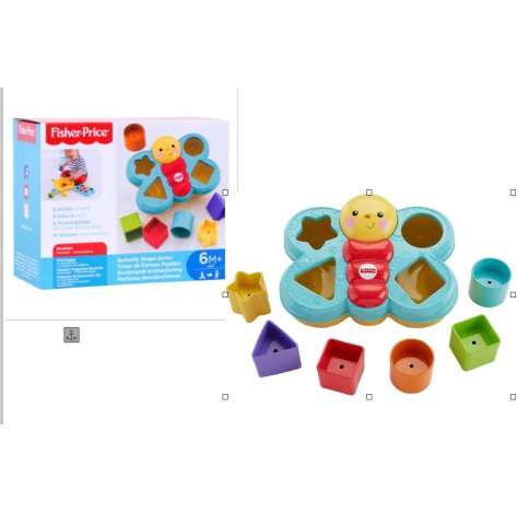 FARFALLA CERCAFORME FISHER-PRICE 