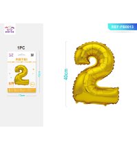 PALLONCINO MYLAR ORO - NUMERO 4