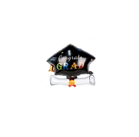 PALLONCINO MYLAR "CONGRATS" PER LAUREA