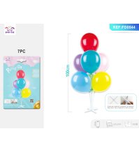 SET PALLONCINI COLORATI 7 PEZZI 
