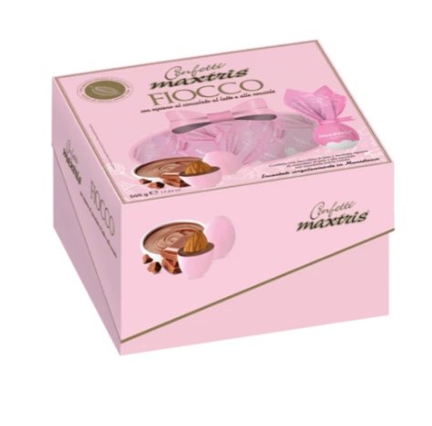 MAXTRIS CONFETTI DOLCE FIOCCO ROSA - 400 GR 