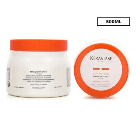 KERASTASE PARIS - MASQUEINTENSE RICHE , Maschera Nutriente Intensa per Capelli Molto Secchi e Spessi 500 ml