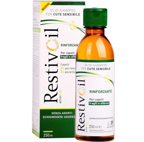 RESTIVOIL ACTIV PLUS , OLIO SHAMPOO PER CUTE SENSIBILE 