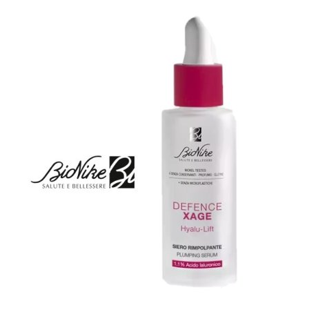 BIONIKE DEFENCE XAGE HYALU-LIFT - SIERO VISO RIMPOLPANTE 