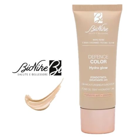 BIONIKE DEFENCE COLOR HYDRA GLOW - FONDOTINTA IDRATANTENTE 24H , 101 PERLE