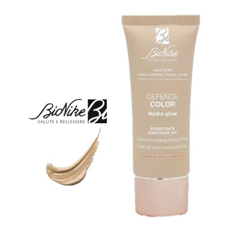 BIONIKE DEFENCE COLOR HYDRA GLOW - FONDOTINTA IDRATANTENTE 24H , 103 SABLE