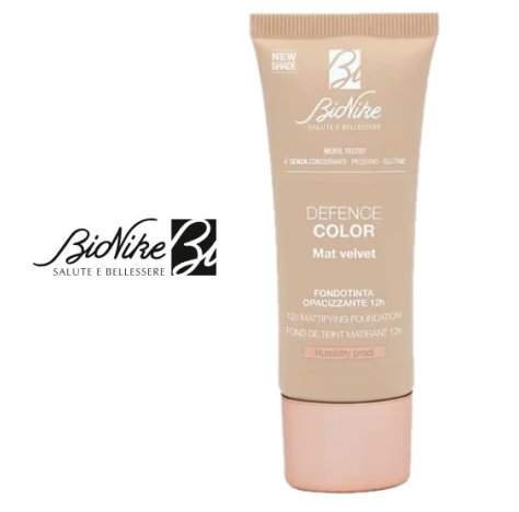 BIONIKE DEFENCE COLOR MAT VELVET - FONDOTINTA OPACIZZANTE 12H ,  401 PERLE