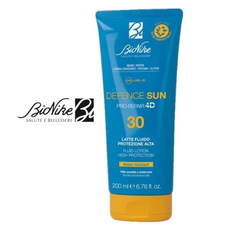 BIONIKE DEFENCE SUN - LATTE FLUIDO PROTEZIONE ALTA CORPO SPF 30+