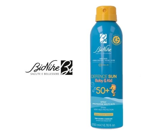 BIONIKE DEFENCE SUN BABY & KID - SPRAY PROTEZIONE MOLTO ALTA SPF 50+ 