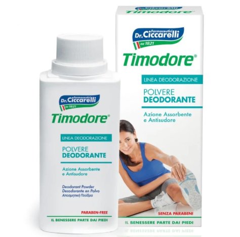 Dr CICCARELLI TIMODORE -  POLVERE DEODORANTE , azione assorbente e antisudore 250ml 