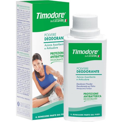 Dr CICCARELLI TIMODORE -  POLVERE DEODORANTE , azione antibatterica 