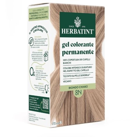 HERBATINT - TINTURA CAPELLI NATURALE SENZA AMMONIACA , 8N- BIONDO CHIARO 