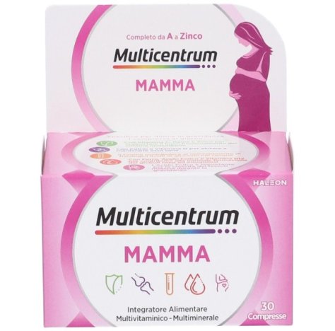 MULTICENTRUM MAMMA - INTEGRATORE MULTIVITAMINICO MULTIMINIERALE , 30 COMPRESSE 