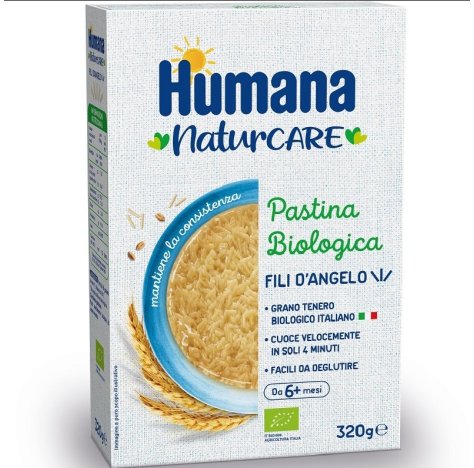 HUMANA NATURCARE - PASTINA BIOLOGICA FILI D'ANGELO ( DA 6+ MESI) , 320 GR 
