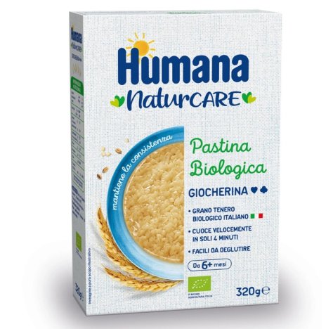 HUMANA NATURCARE - PASTINA BIOLOGICA GIOCHERINA ( DA 6+ MESI) , 320 GR 