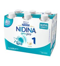 NESTLE' NIDINA OPTIPRO 1 LATTE LIQUIDO 0+MESI , 6X500 ML 