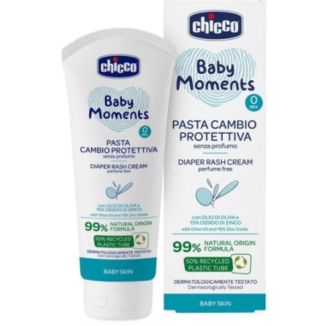 CHICCO BABY MOMENTS - PASTA CAMBIO PROTETTIVA 100ML , 0+MESI 