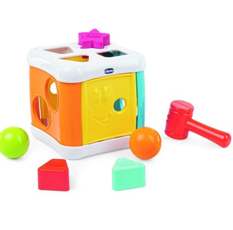 CHICCO -  CUBO INCASTRA E MARTELLA 2IN1 