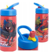 BORRACCIA IN PLASTICA CON CANNUCCIA - SPIDER-MAN 