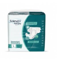 SERENITY SOFT DRY SENSITIVE  - PANNOLONI MUTANDINA  , TAGLIA L 15 PEZZI 