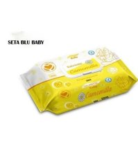 SETA BLU - SALVIETTINE BABY CAMOMILLA , 80 PEZZI 