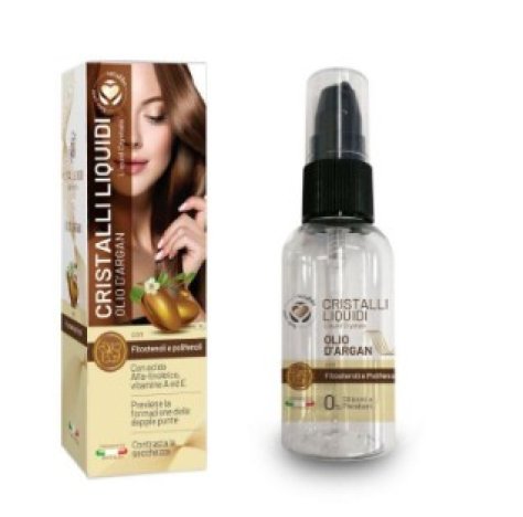 SETA BLU - CRISTALLI LIQUIDI CAPELLI OLIO D'ARGAN 