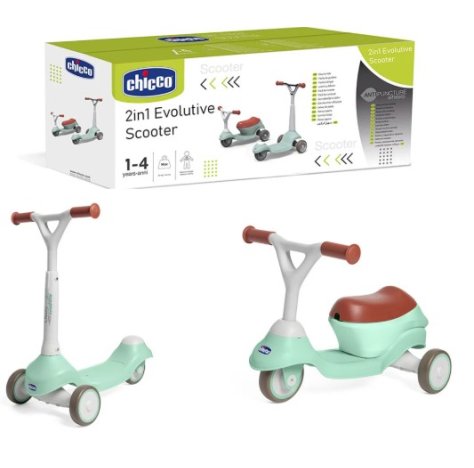 CHICCO 2 IN 1 EVOLUTIVE SCOOTER , 1+ ANNO 